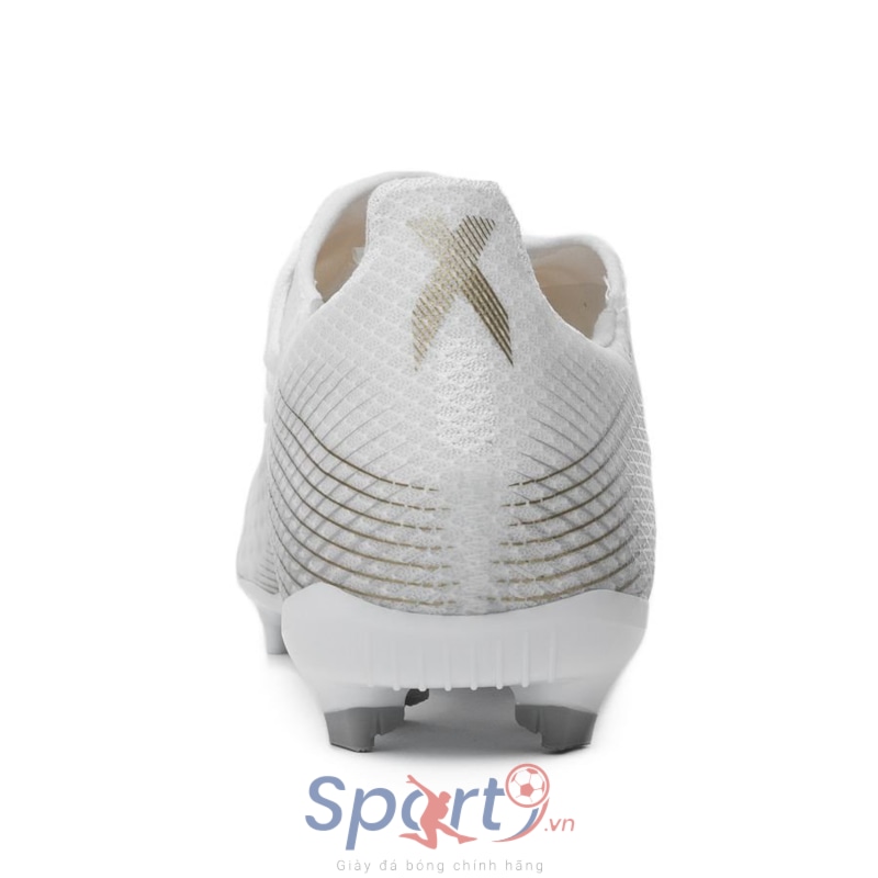 adidas X Ghosted .3 FG/AG Inflight - Footwear White/Metallic Gold/Silver Metallic